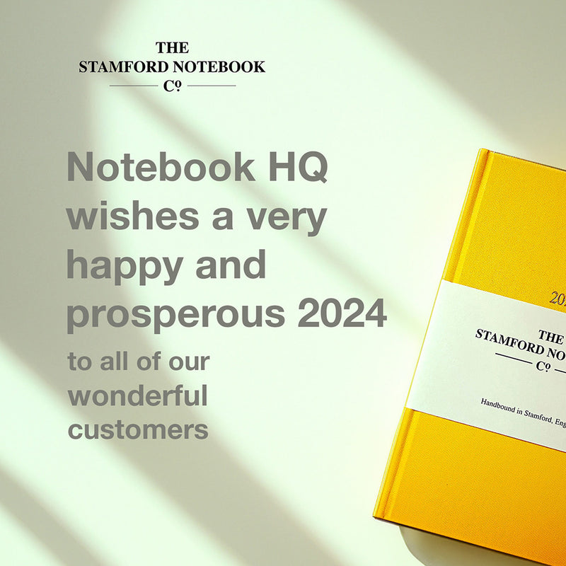 Happy New Year From The Stamford Notebook Company