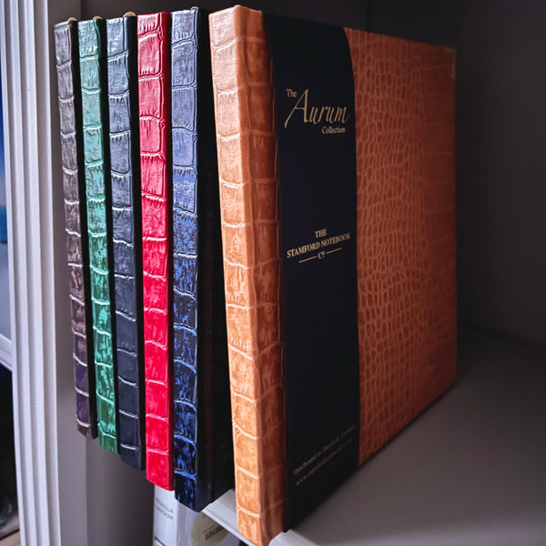 The Aurum Croc Notebook