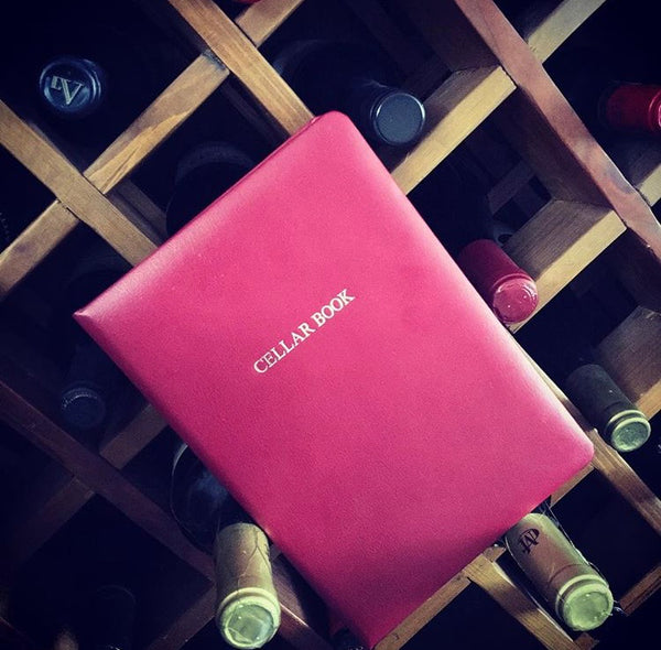 Leather Wine Cellar Book
