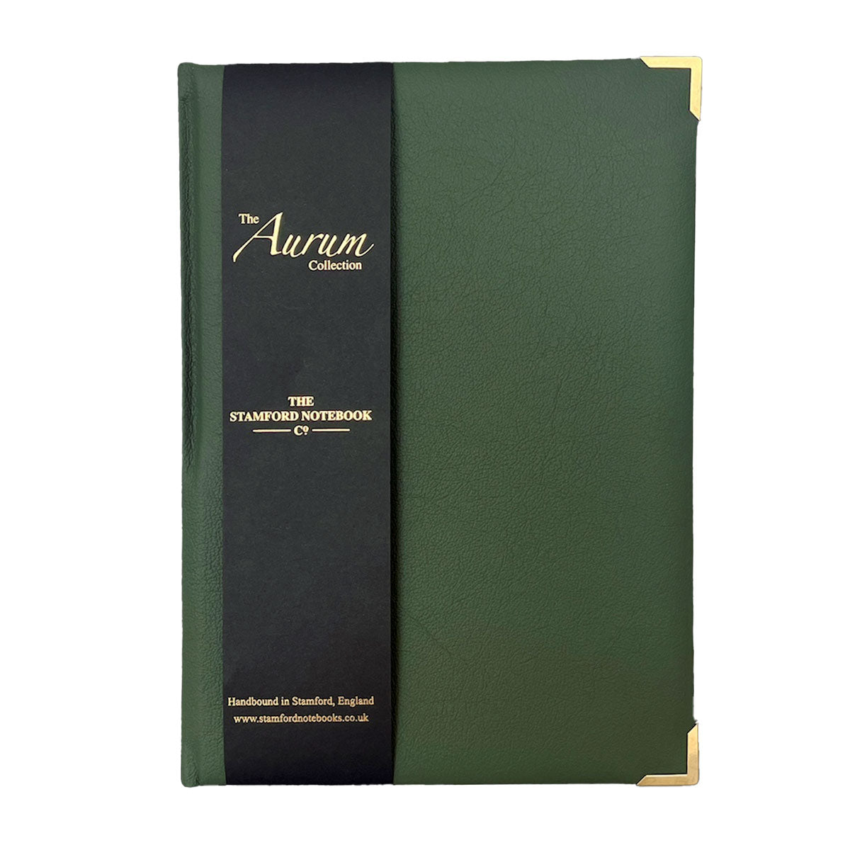 The Aurum Leather Notebook - Forest Green