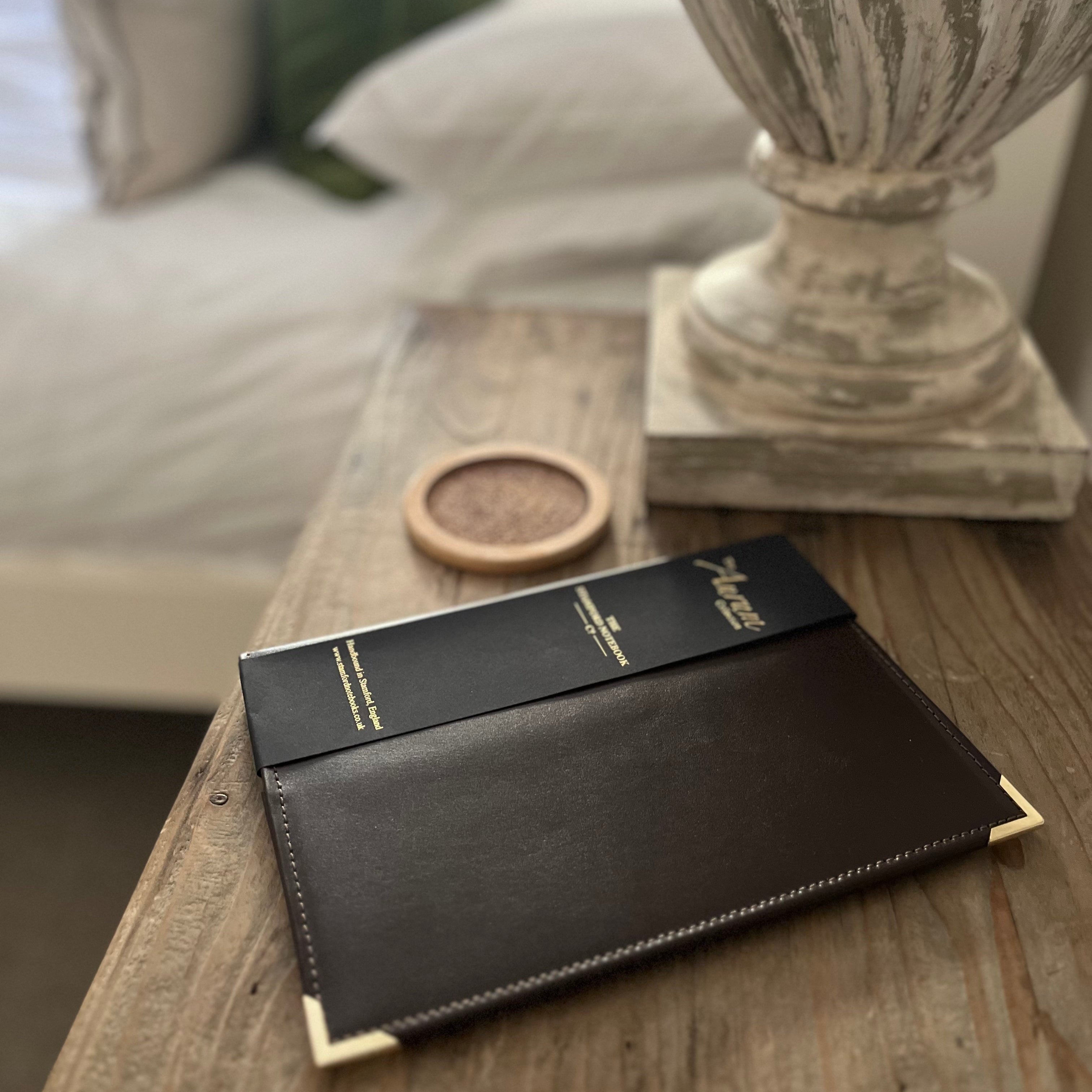 The Luxury Leather Cahier Brown