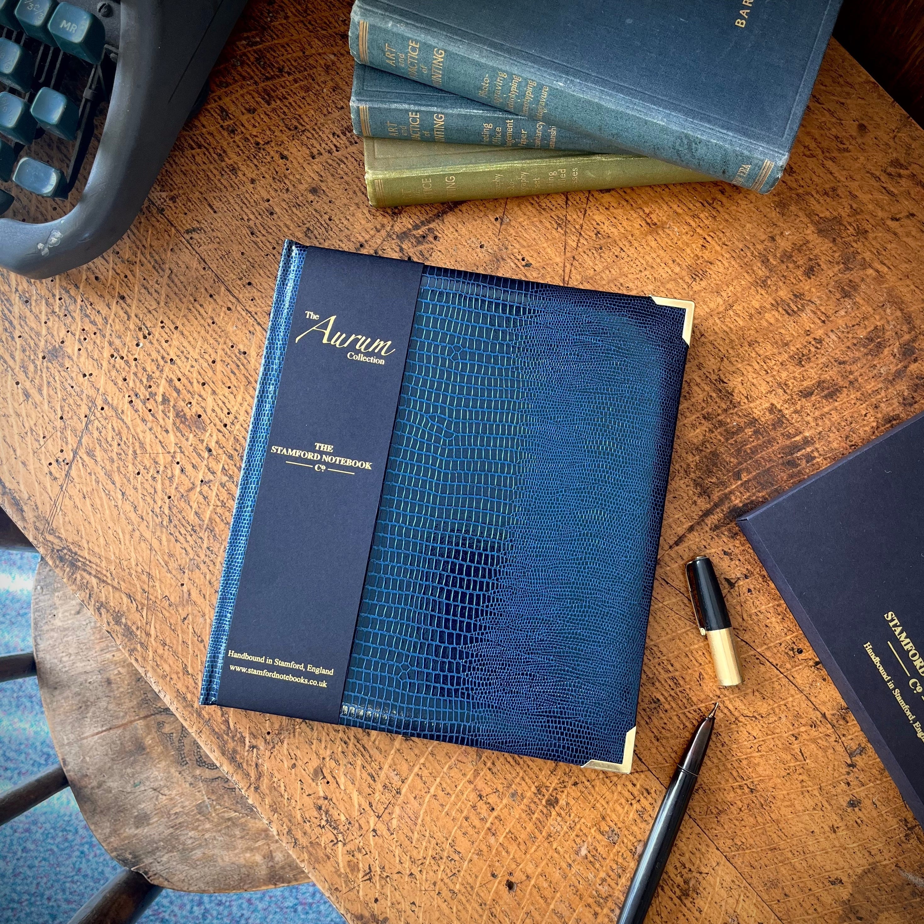 The Aurum Iguana Notebook - Deep Marine