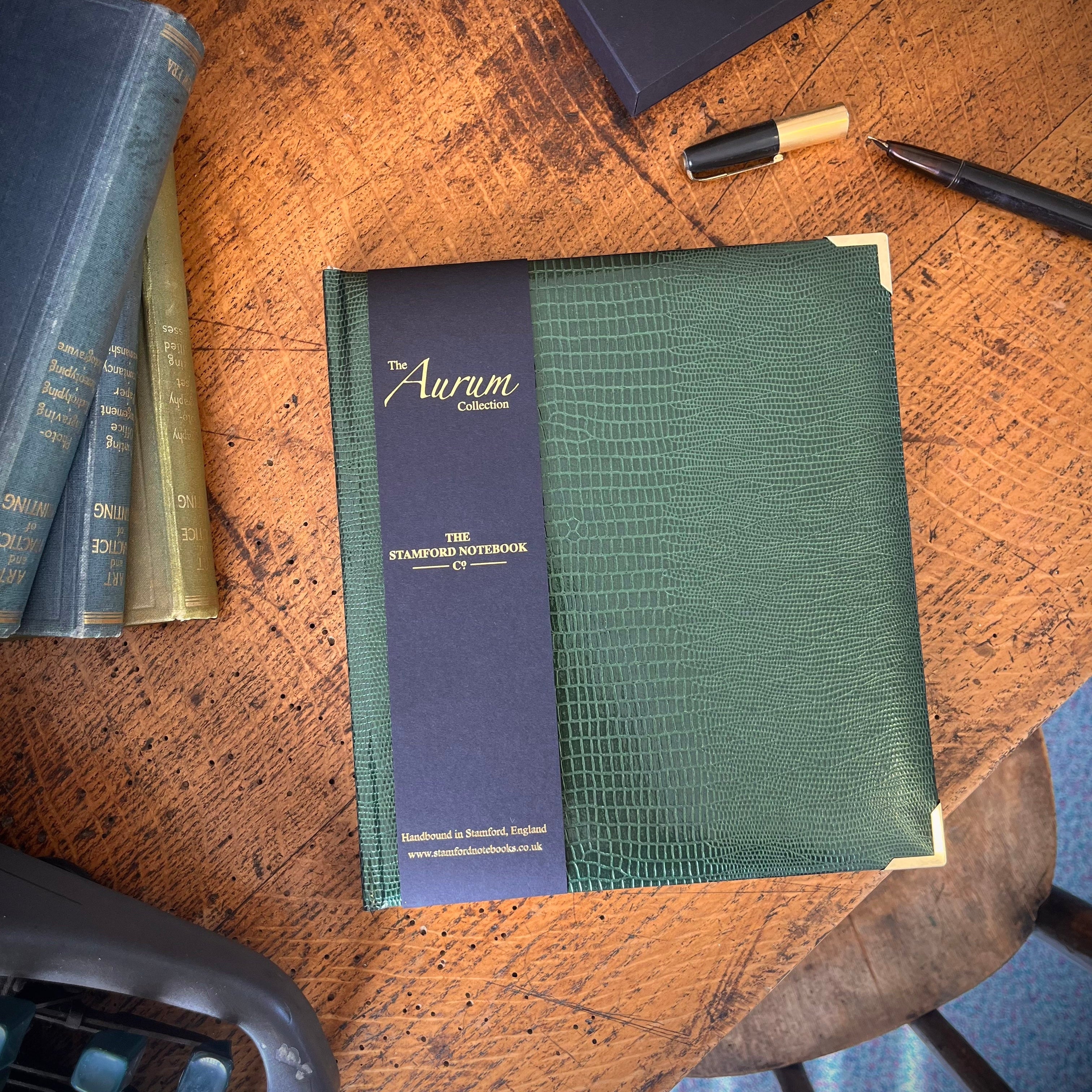 The Aurum Iguana Notebook - Cedar Green