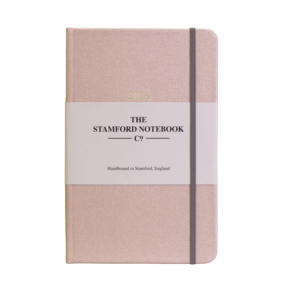 Day to Page Buckram Diary - Champagne