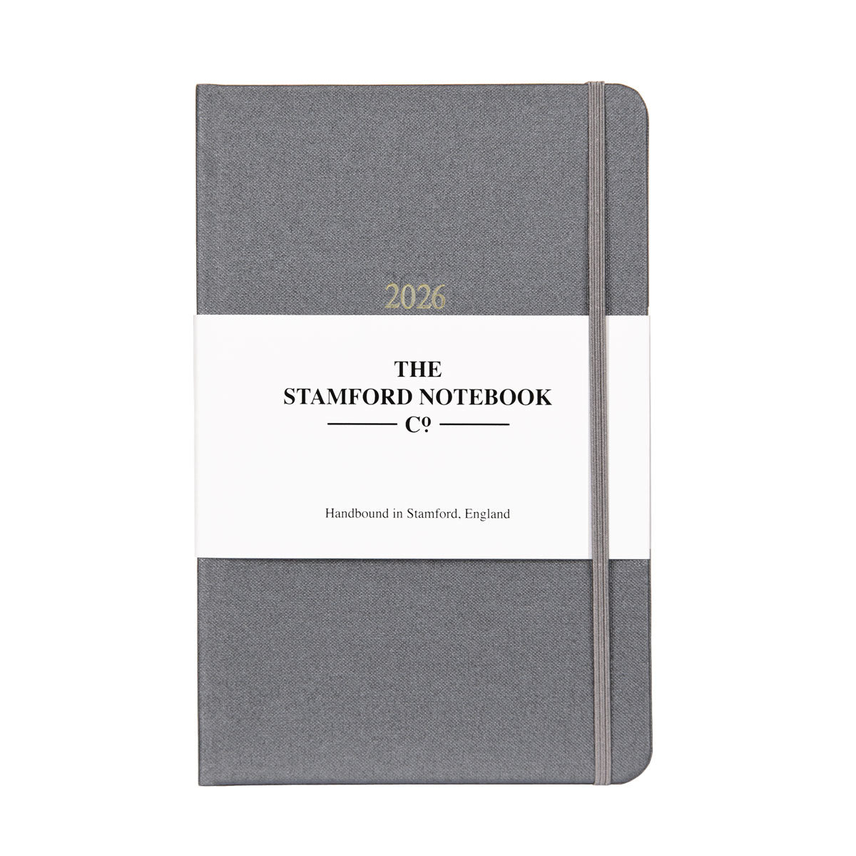 Day to Page Buckram Diary - Pewter