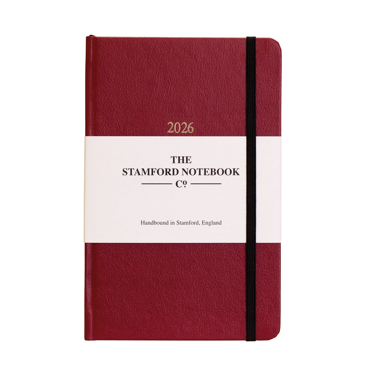 Day to Page Leather Diary - Claret