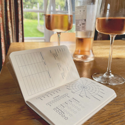 Wine Tasting Field Notes Booklet