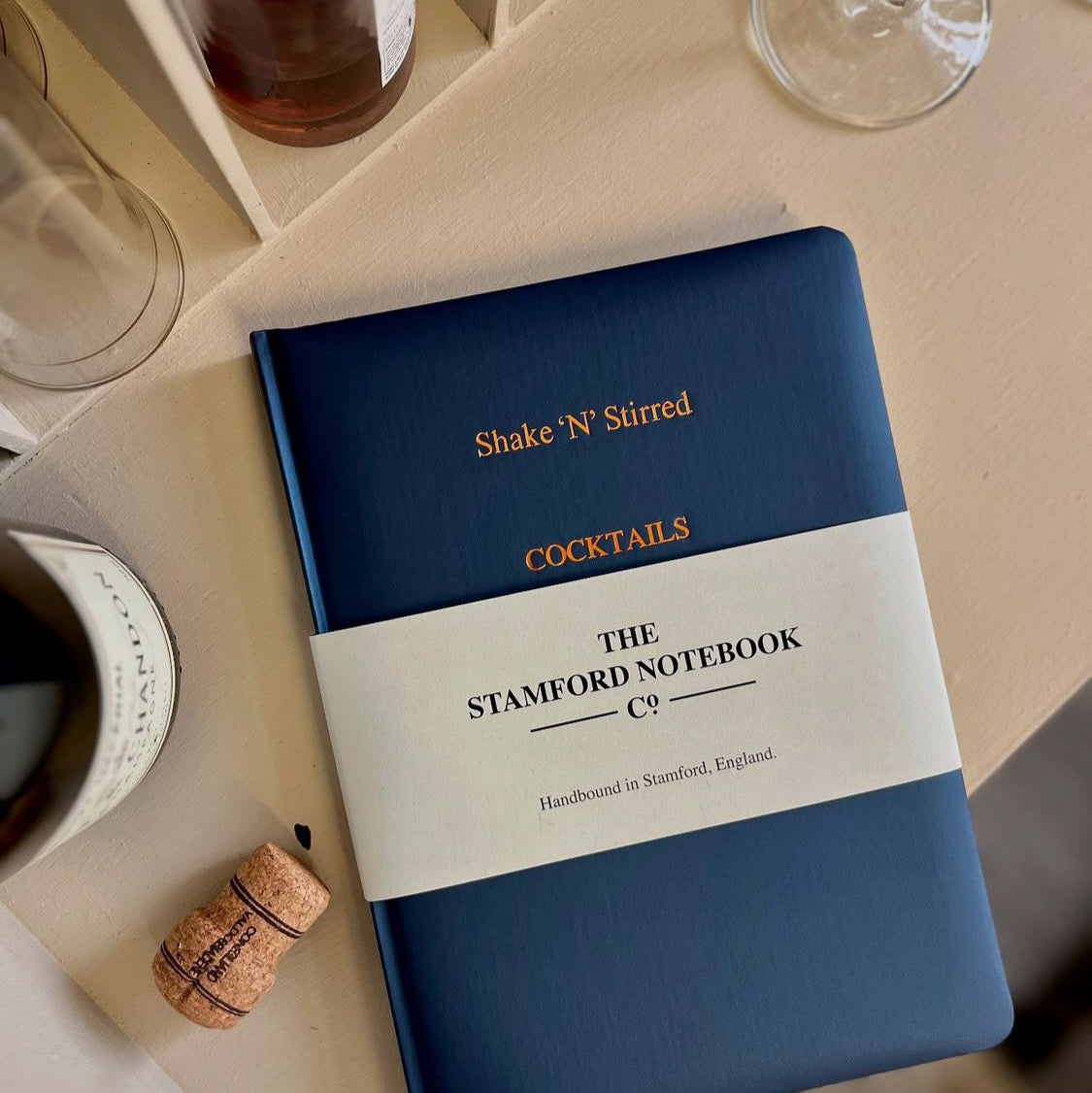 Cocktail Recipe Journal - Cobalt