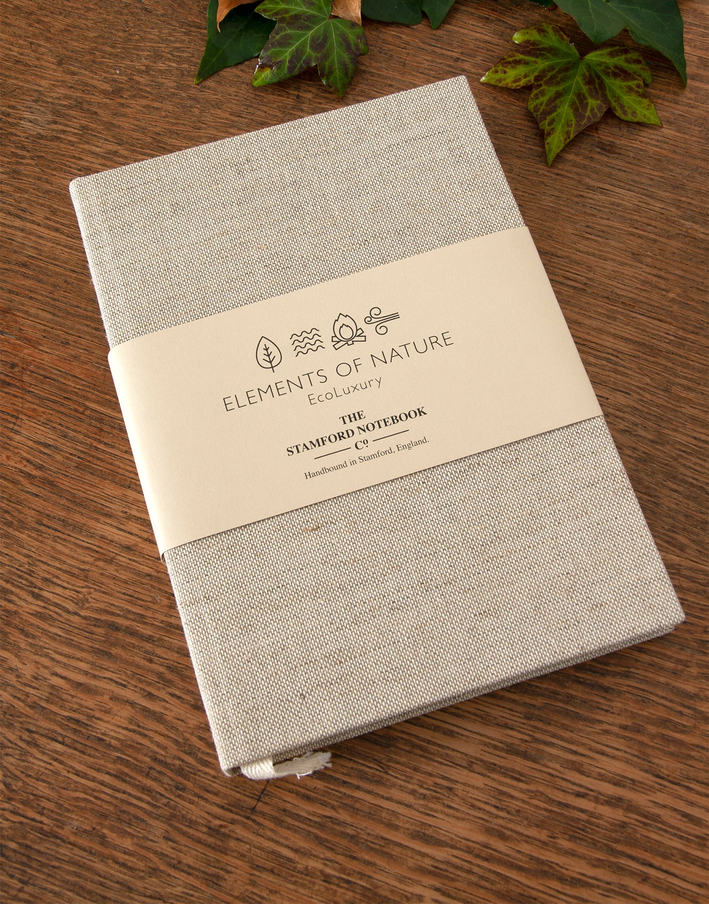 Elements Of Nature Recycled Notebook British made