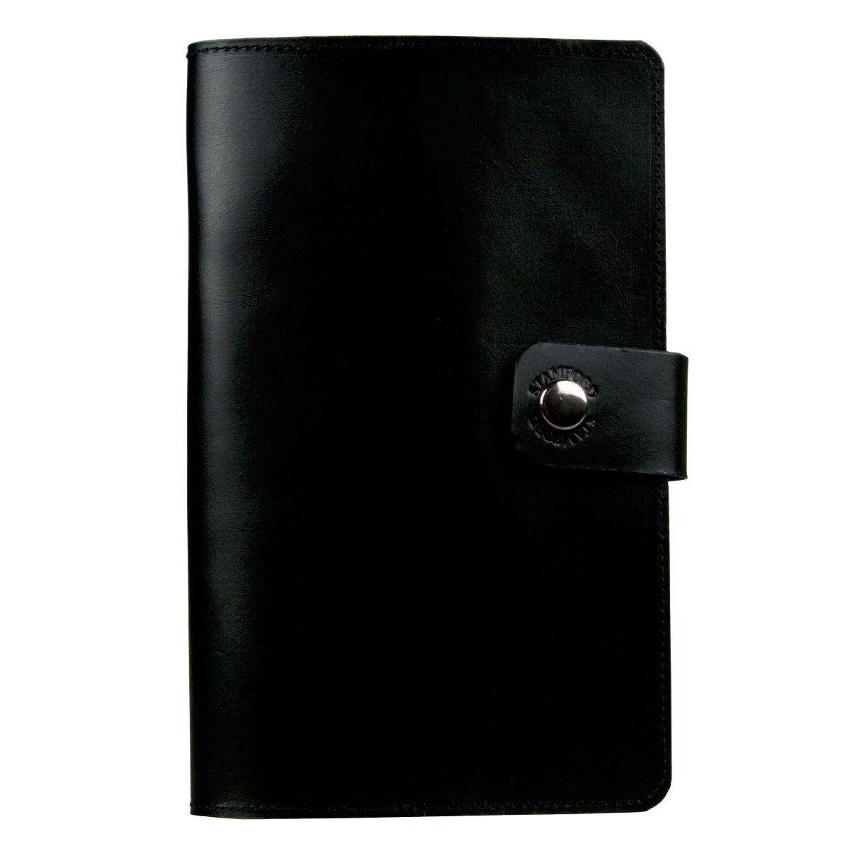 The Burghley Refillable Leather Journal Classic Range - Black