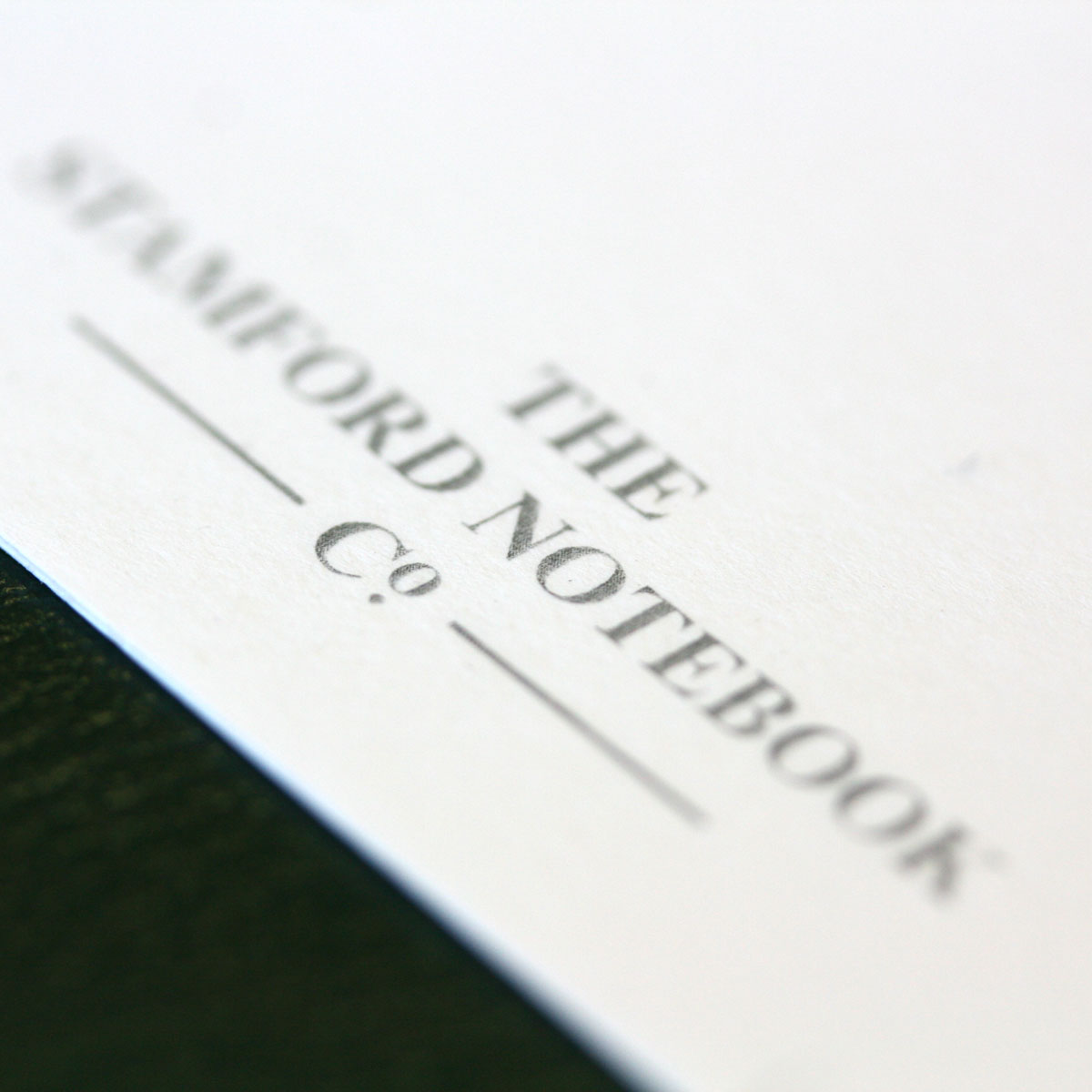 recycled leather desk blotter