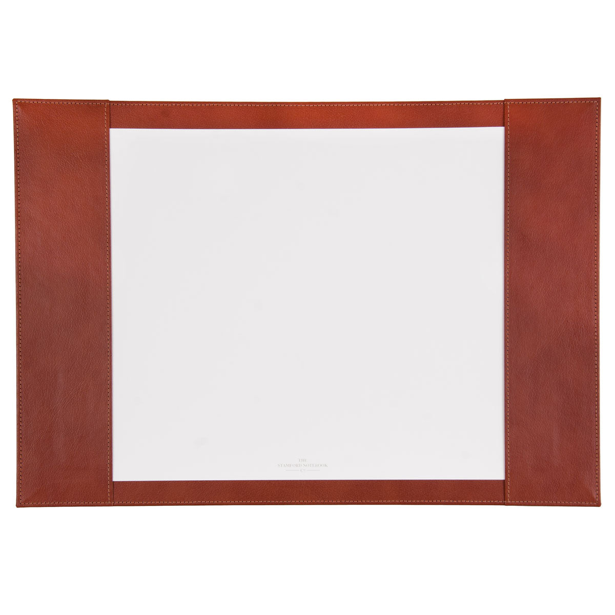 Leather Desk Blotter - Mid Brown