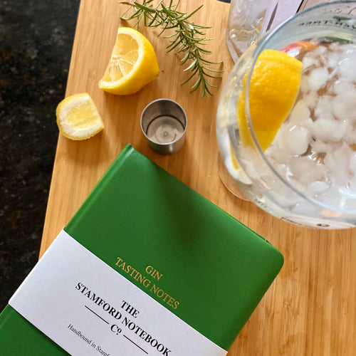 Gin Tasting Journal Green