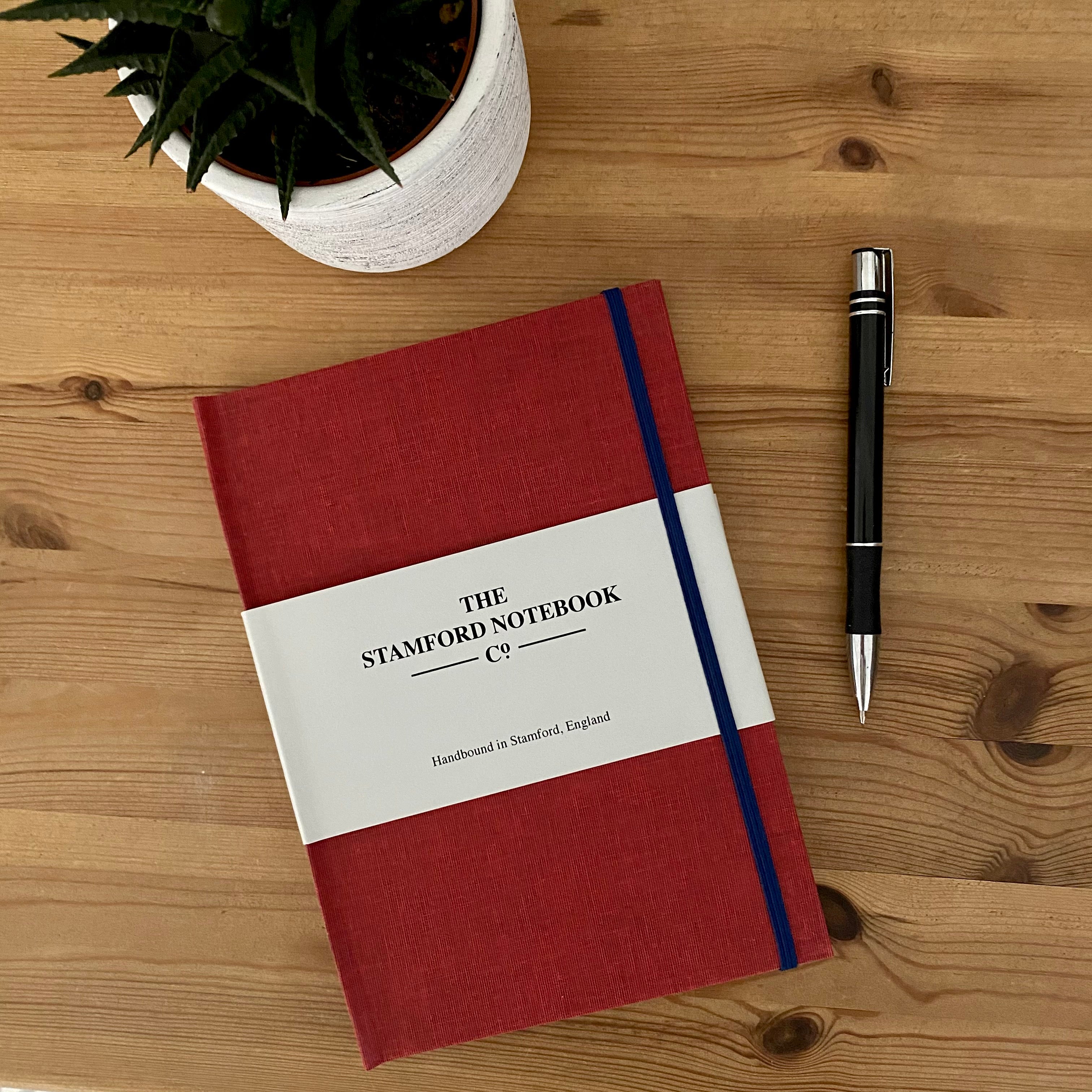 The Limited Edition Cotton Notebook - College Red