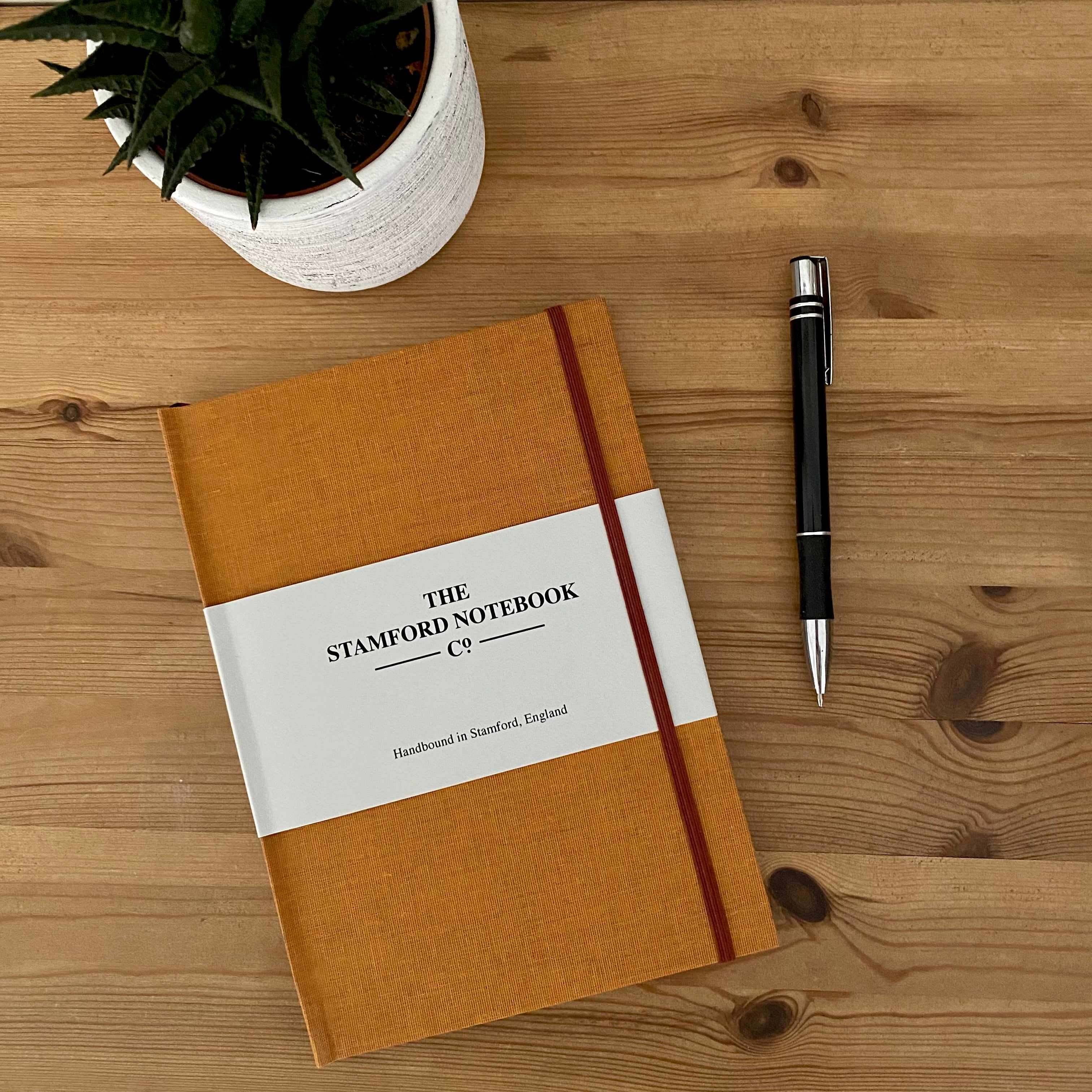 The Limited Edition Cotton Notebook - Rust