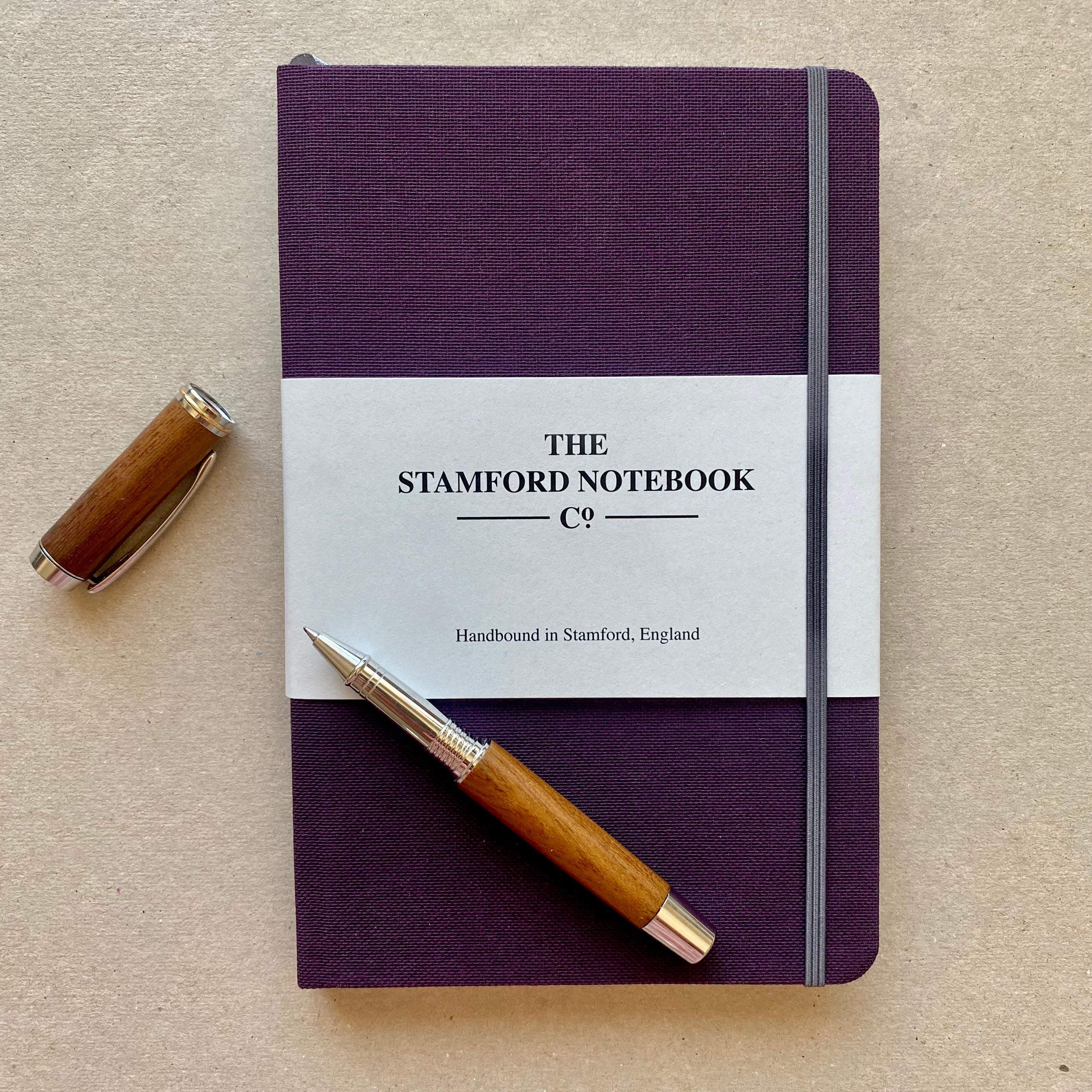 The Natural Canvas Notebook - Aubergine