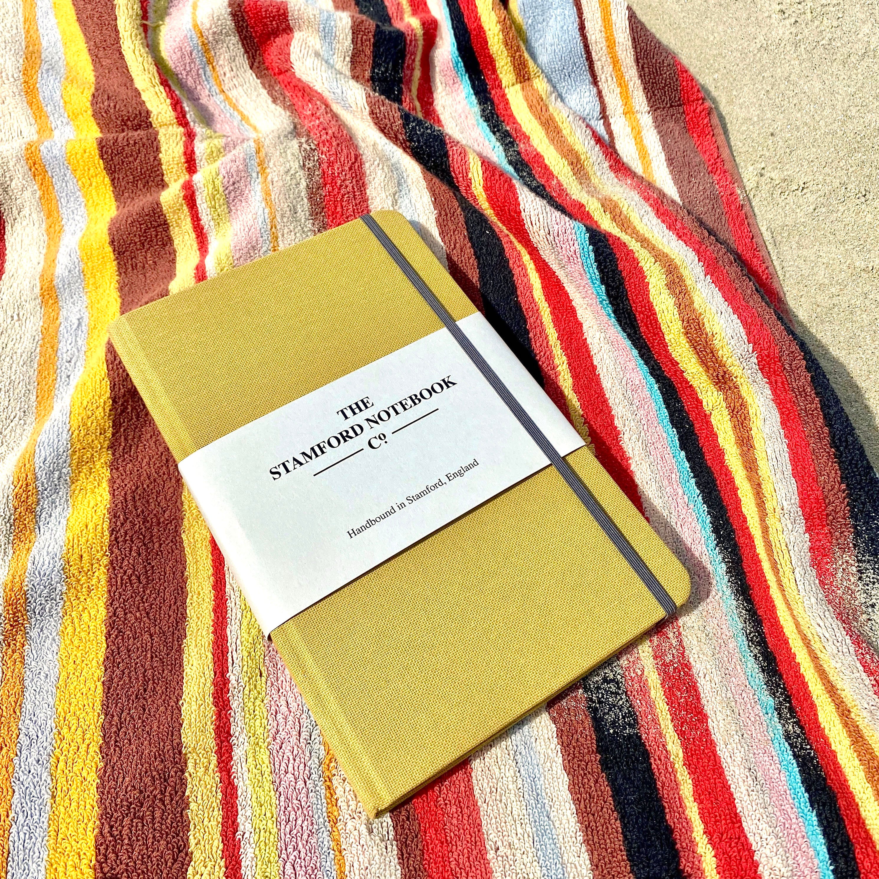 Durable canvas notebook