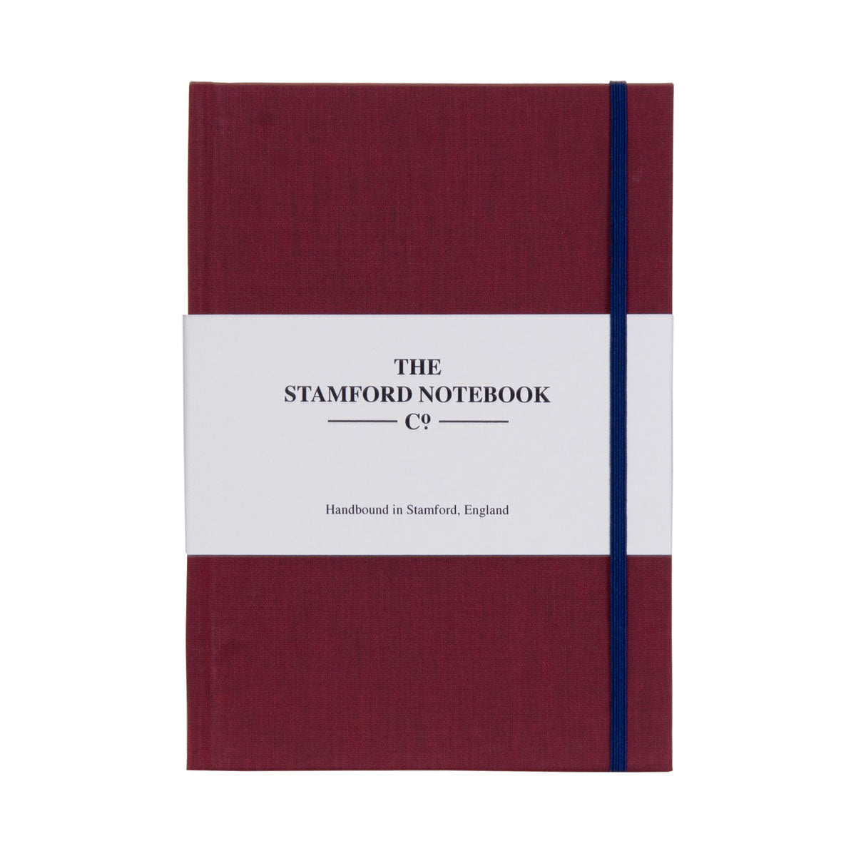 Burgundy Cotton Cloth Notebook