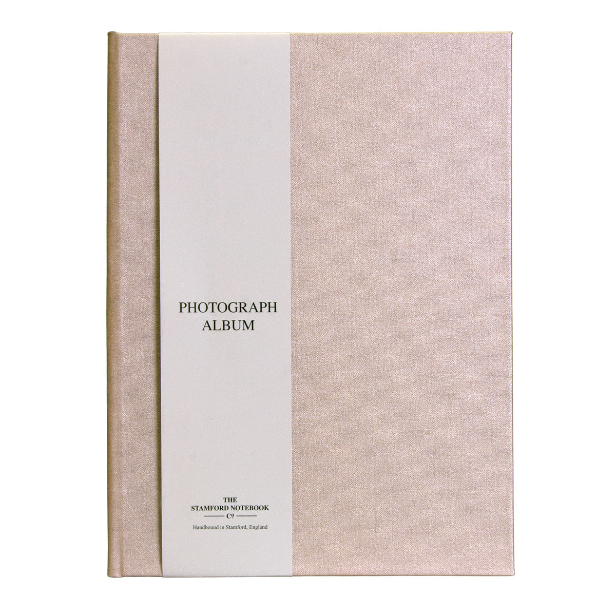 Woven Cloth Photograph Album - Champagne