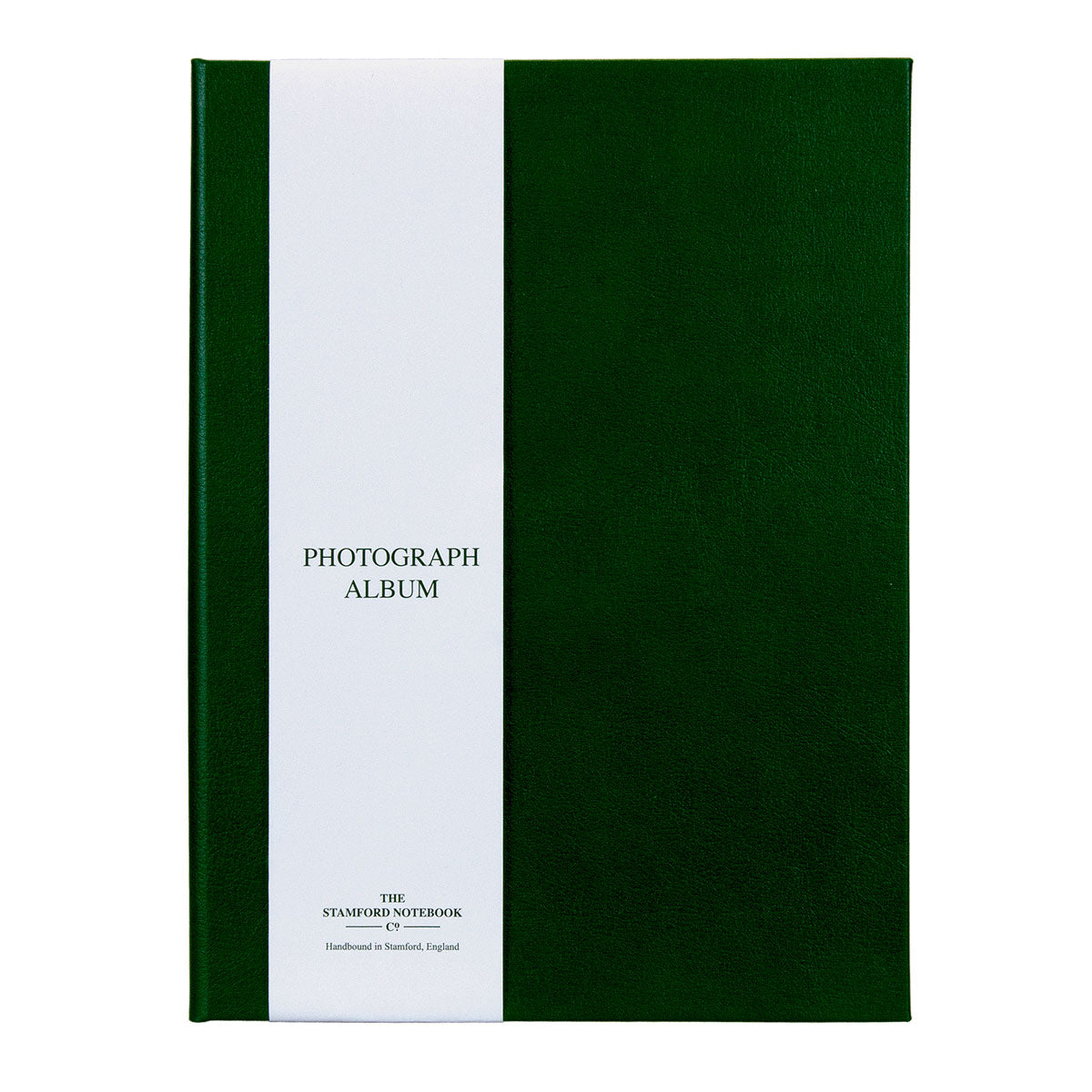 Leather Photograph Album - Green