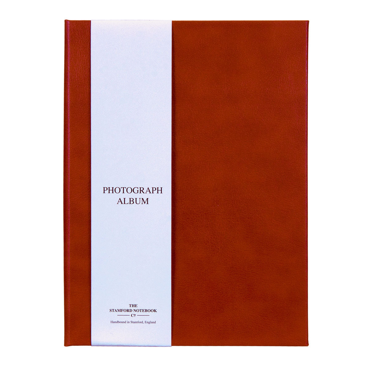 Leather Photograph Album - Mid-Brown