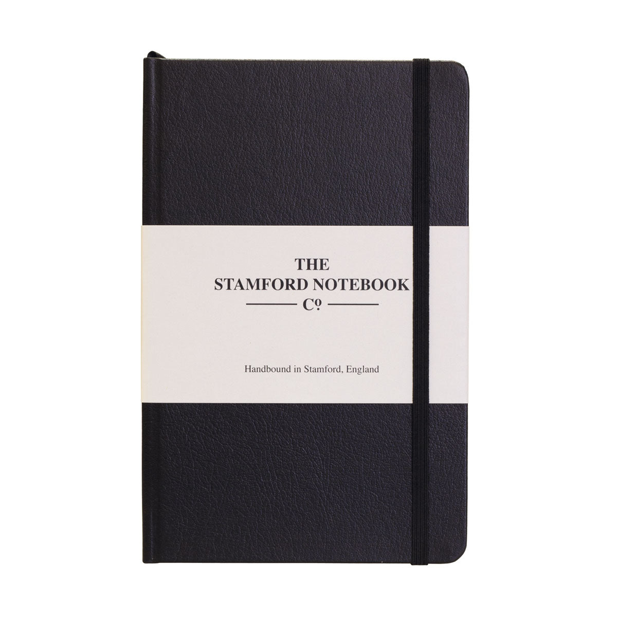 The Recycled Leather Notebook - Black