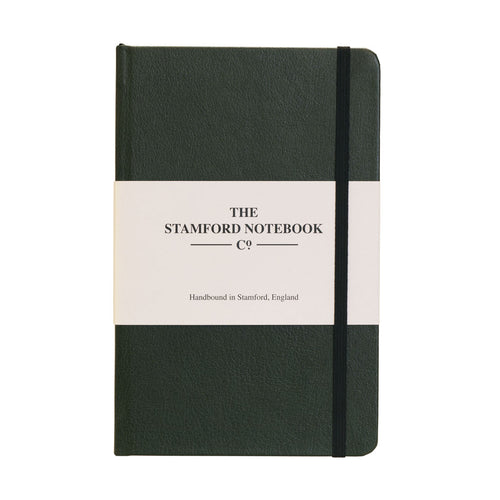 The Recycled Leather Notebook - Green