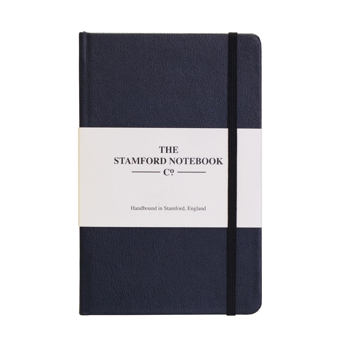 The Recycled Leather Notebook - Navy Blue