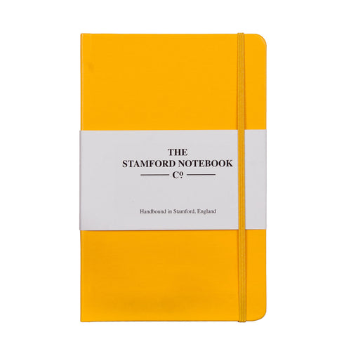 Yellow Buckram Handbound Notebook