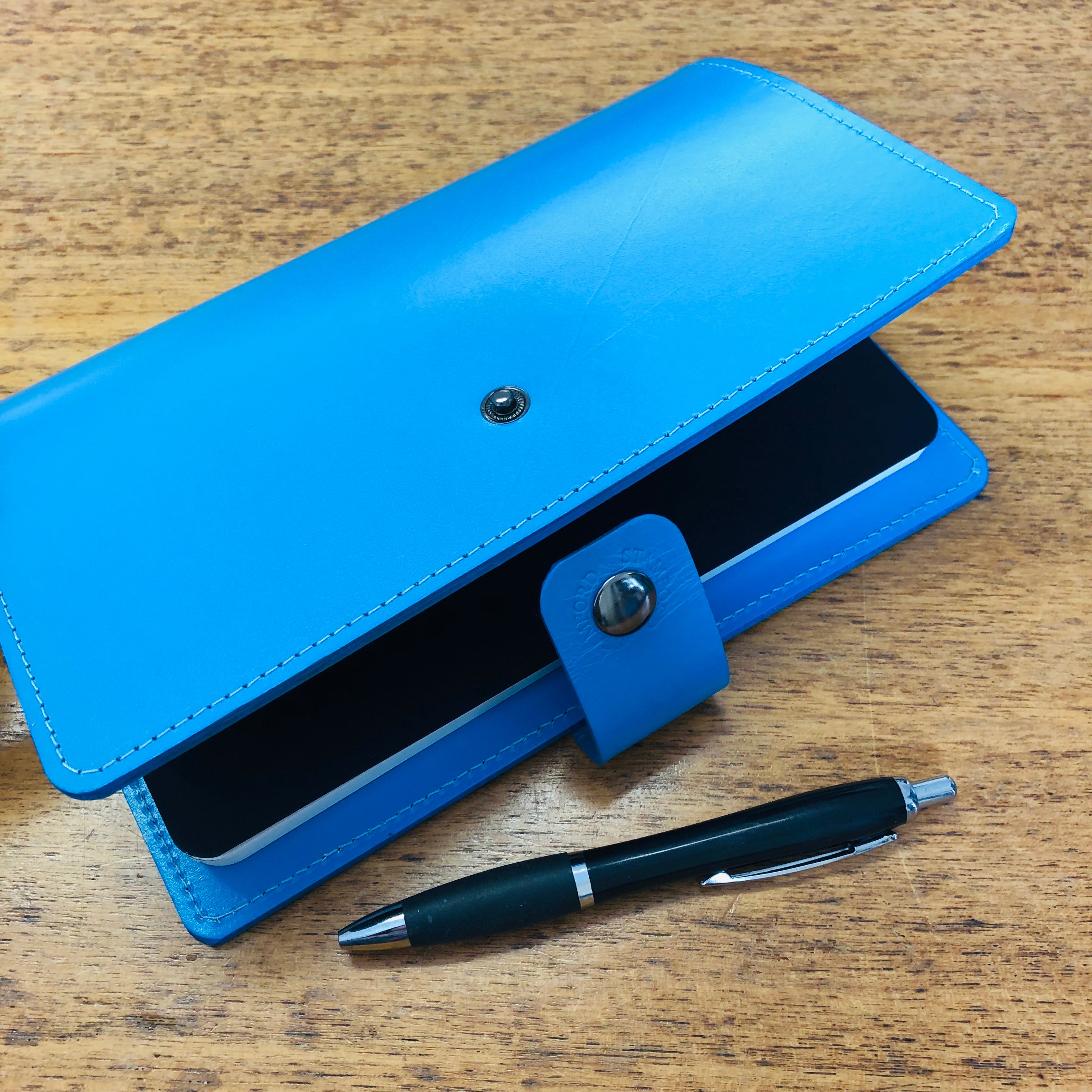 Internal Image of Leather Refillable Burghley Journal
