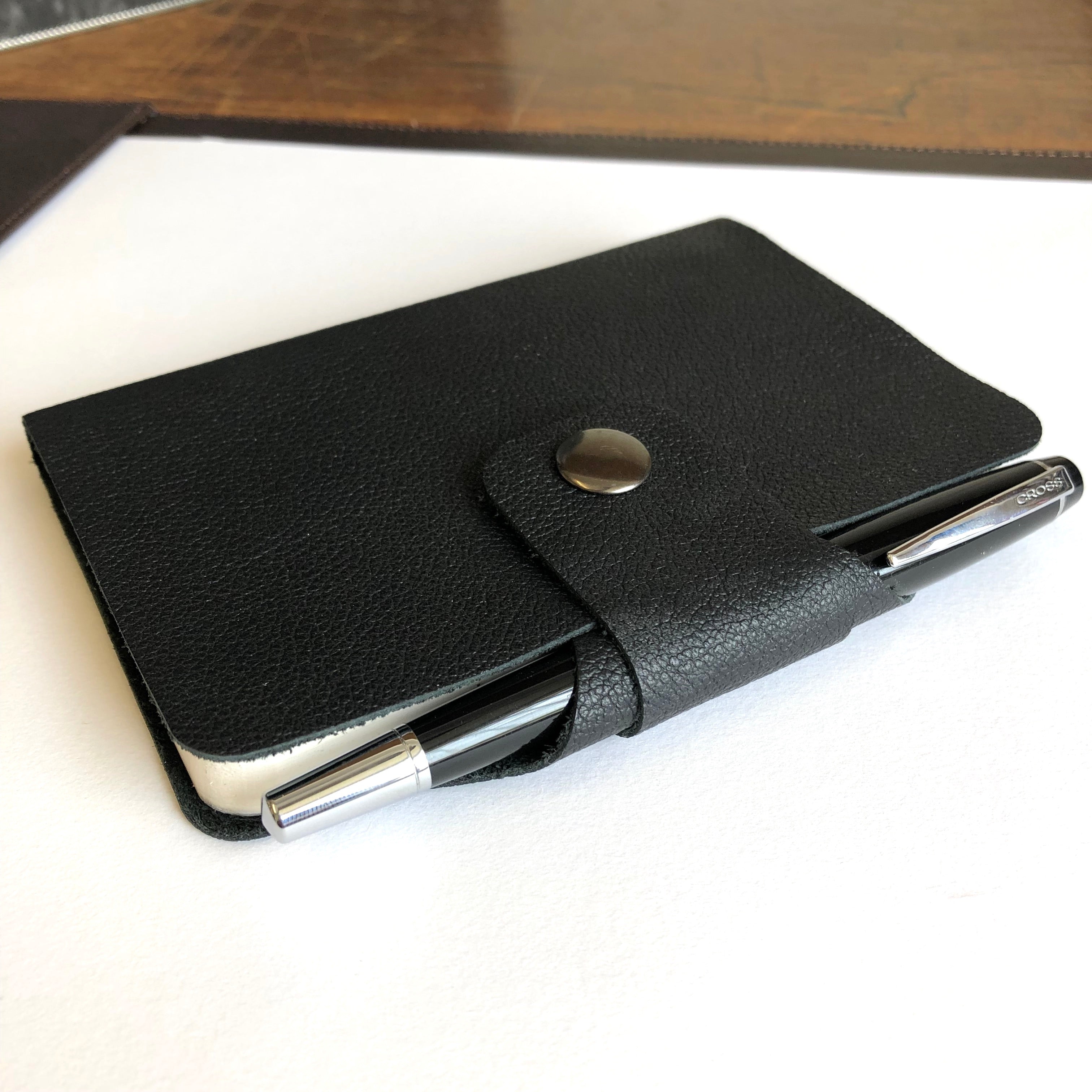 Rutland Luxury Leather Notebook with pen