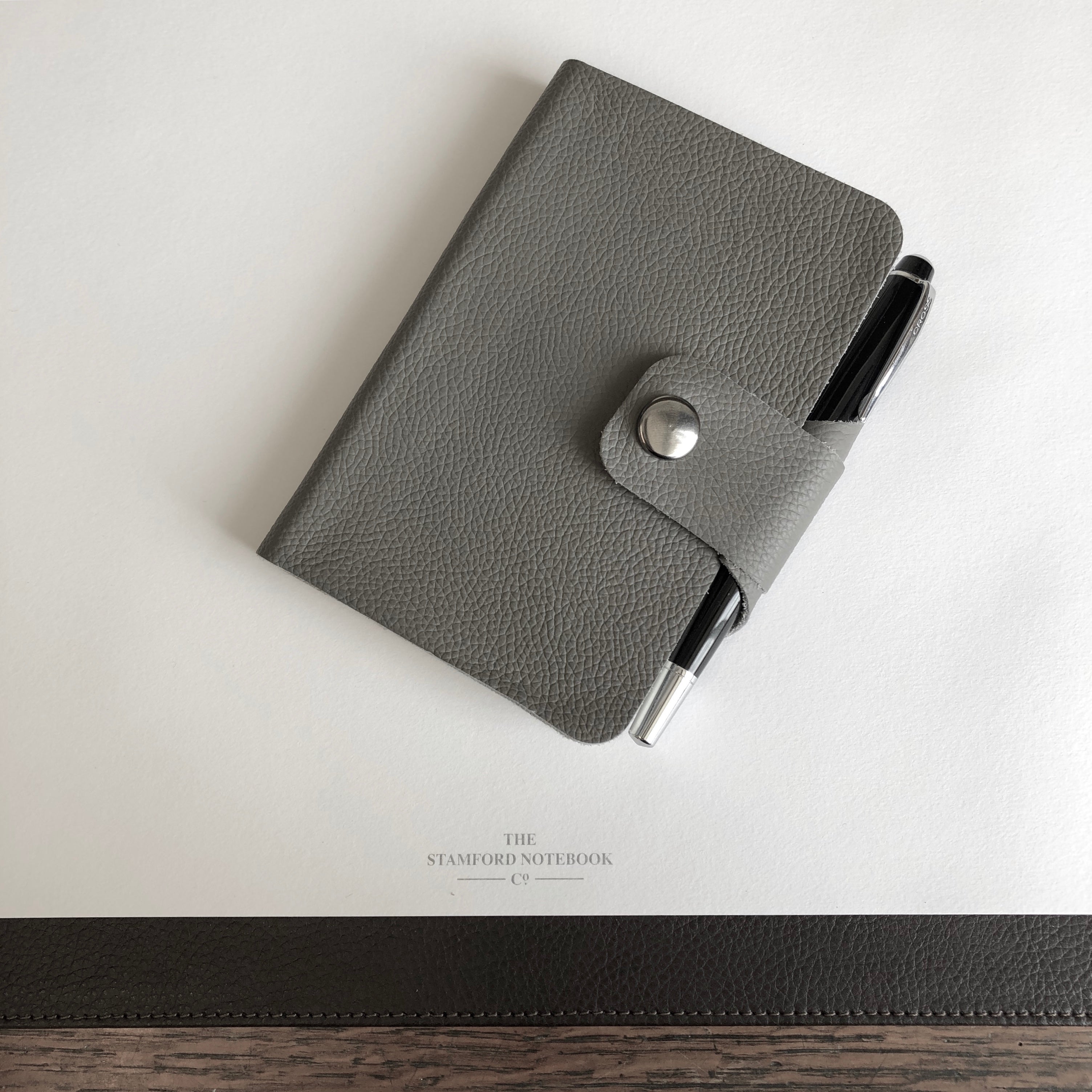 Rutland Luxury Leather Notebook with pen