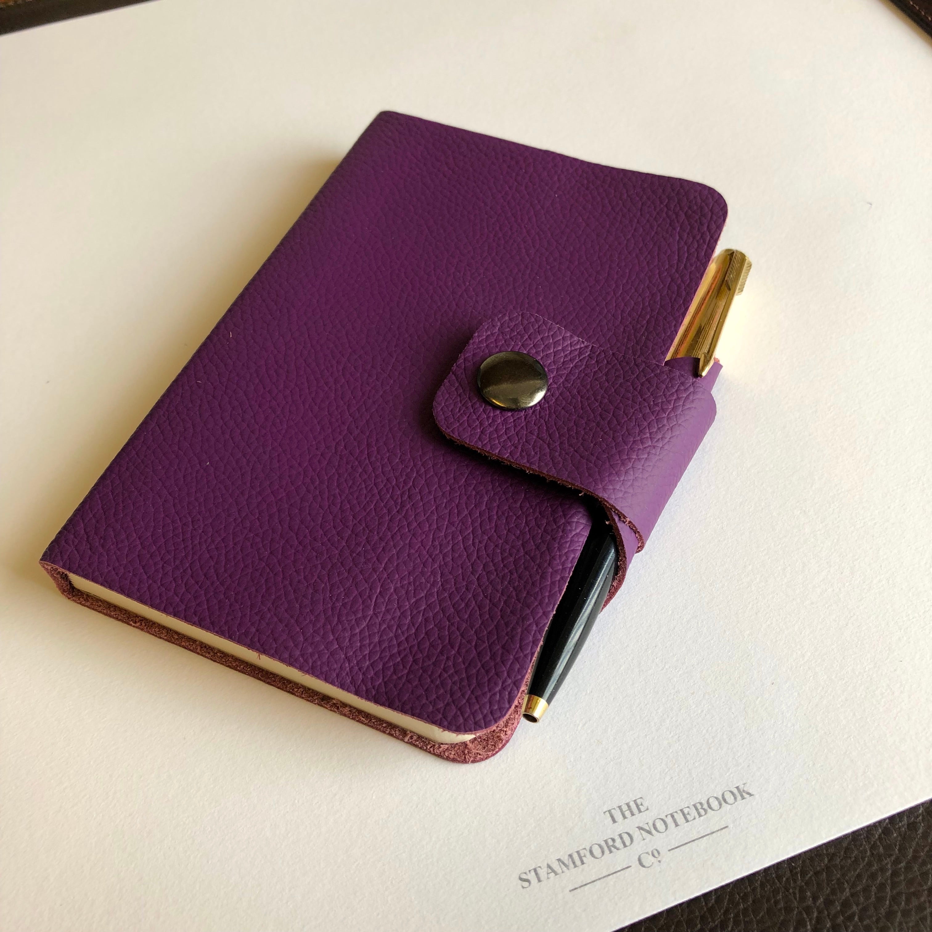 Rutland Luxury Leather Notebook with pen