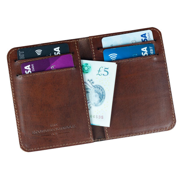 Handmade Leather Wallet - Black