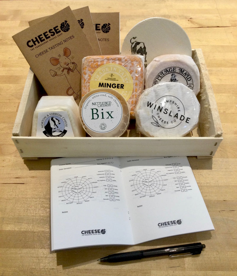 Our Latest Branded and Bespoke Cheese Tasting Notebooks for Cheese Etc