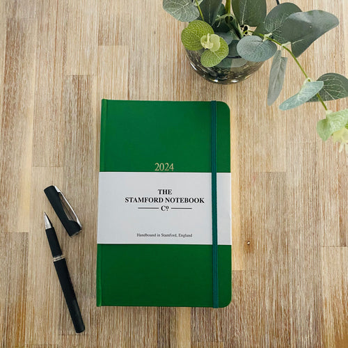The Buckram Indie Best Diary in Green