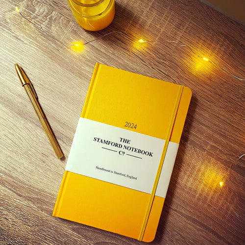 The Buckram Diary Yellow