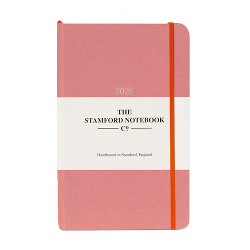 Woven Cloth Diary 2026 Blush