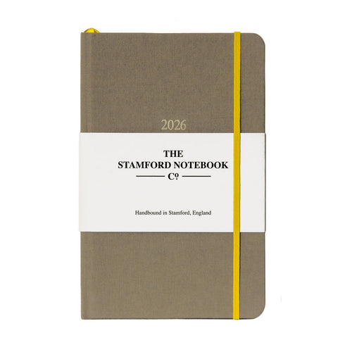 Woven Cloth 2026 Diary Khaki