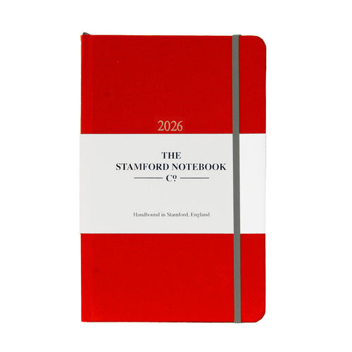 Woven Cloth Diary 2026 Tomato