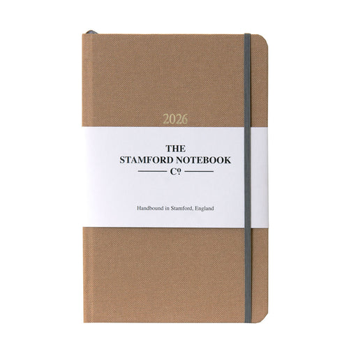Natural Canvas 2026 Diary Caramel