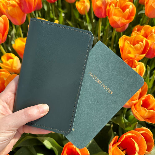 Nature Pocket Notes, for keeping a log of all things in the wild! From plants, to animals, make notes, doodle and document the great outdoors 