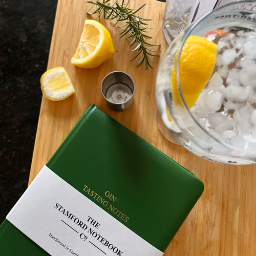 Gin Tasting Journal Deep Green