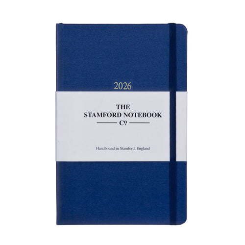 2026 Buckram Diary - Classic Blue