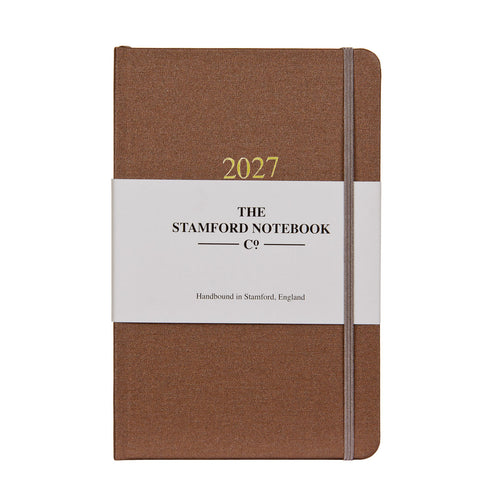 heritage buckram diary copper 2027