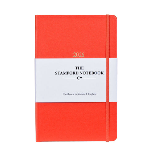 2026 Buckram Diary - Orange