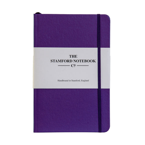 The Heritage Buckram Notebook - Purple