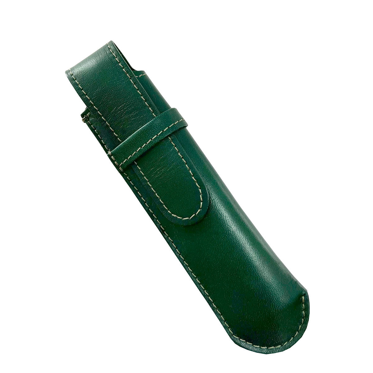 Green Leather Pen Holder