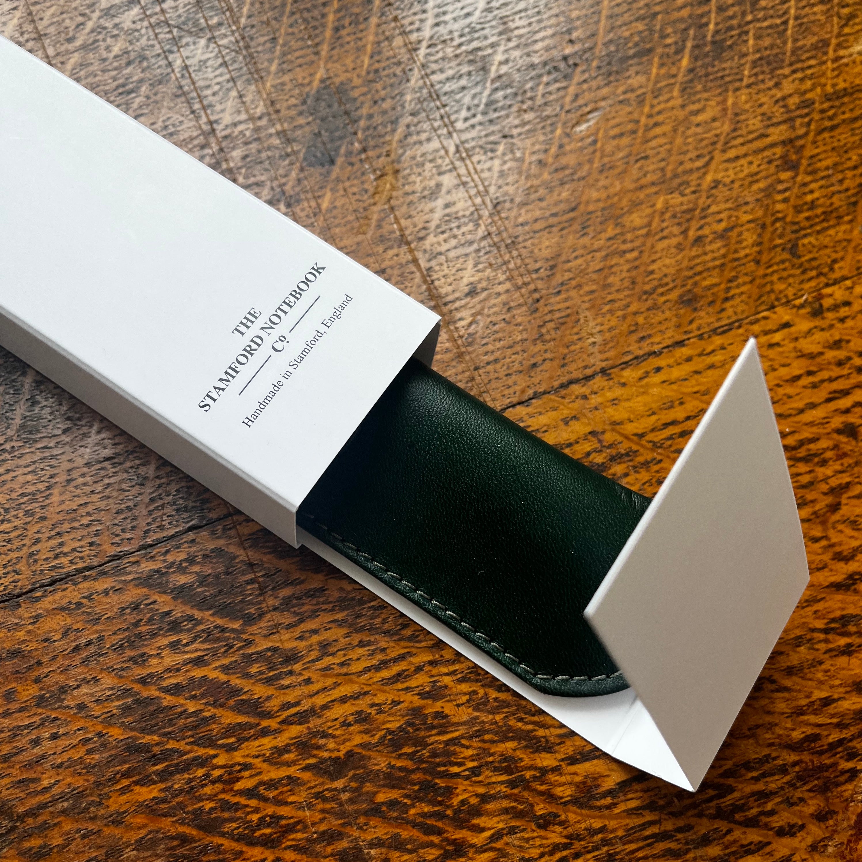 Leather Pen case packaging