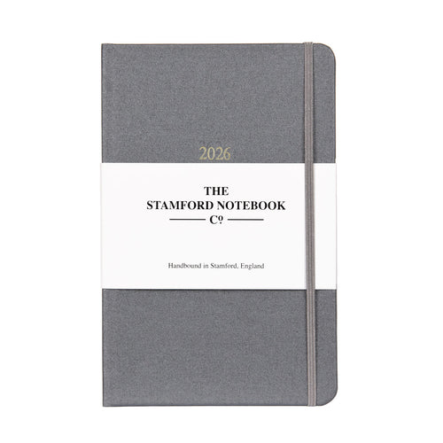 2026 Buckram Diary - Pewter